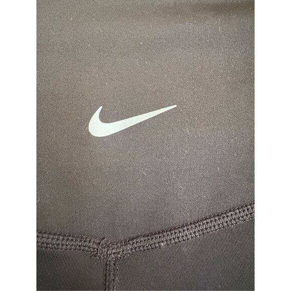 Nike Dri-FIT Leggings XS Extra Small Black Athletic Yoga Running Activewear - Picture 5 of 6